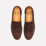 Mocassino Uomo Premiata Mille885 in Camoscio Marrone Art. Glasgow Velour Moka - immagine 4
