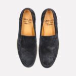 Mocassino Uomo Premiata Mille885 in Camoscio Blu Art. Glasgow Velour Deep Navy - immagine 2
