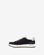 Sneakers Premiata Uomo in Camoscio Blu Traforata art. Nous 8289 - immagine 3