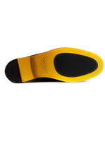 Mocassino Penny Uomo Doucal's In Camoscio Testa di Moro con Fondo Cuoio Antiscivolo Art. DU3397MARIUY009TM23 - immagine 3