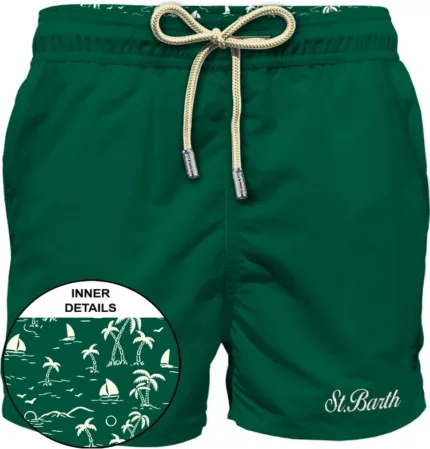 Costume Mc2 Saint Barth Verde art. Patmos Toile 51 British Green