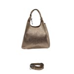 Borsa a Mano Media Gianni Chiarini In Pelle Bronzo art. Dua Mirage Clay - immagine 3