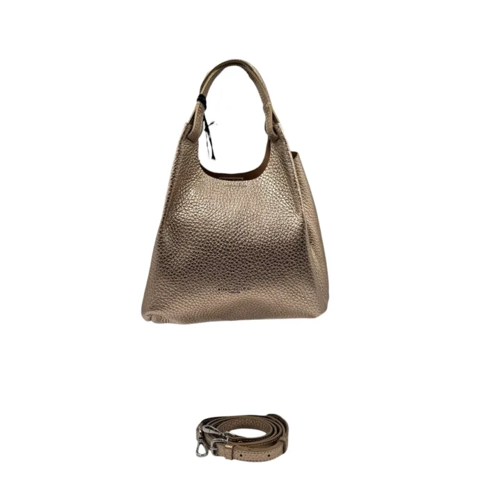 Borsa a Mano Media Gianni Chiarini In Pelle Bronzo art. Dua Mirage Clay, foto 3 di 3