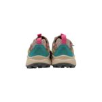 Sneakers Flower Mountain Donna in Camoscio Rosa e Nylon Fiorato art. Yamano 3 Woman 2F04 Sage Pink - immagine 5