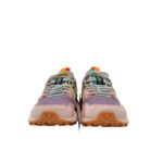 Sneakers Flower Mountain Donna in Camoscio Rosa e Mesh Glicine art. Yamano 3 Woman 3M77 PINK LILAC YELLOW - immagine 3