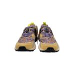 Sneakers Flower Mountain Donna in Camoscio Giallo e Nylon Fiorato art. Yamano 3 Woman 1G06 Yellow-Blue Zucca - immagine 4