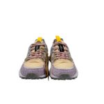 Sneakers Flower Mountain Donna in Camoscio Animalier Glicine e Nylon Beige art. Yamano 3 Woman 1M33 Lilac Salmon - immagine 3