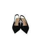 Slingback Twentyfourhaitch in Raso Nera e Strass Taccco 7 cm art. Phuket Nero - immagine 3
