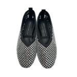 Ballerina Twentyfourhaitch a Rete con Applicazioni Strass art. Bounty Nero-Argento - immagine 3