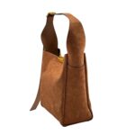 Borsa a Spalla Media Gianni Chiarini In Camoscio Cuoio art. Jo Caramel - immagine 2