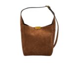 Borsa a Spalla Media Gianni Chiarini In Camoscio Cuoio art. Jo Caramel - immagine 3