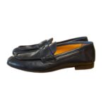 Mocassino Penny Uomo Rennella In Pelle Blu con Fondo Cuoio Antiscivolo Art. 1035 - immagine 4