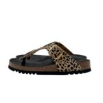 Sandalo Infradito Scholl in Cavallino Leopardato 3,5 cm art. Anais F00629 1850 - immagine 3