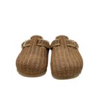 Sandalo Sabot Scholl in Canapa Intrecciata Beige 3,5 cm art. Fae F00711 1002 - immagine 3