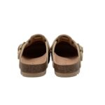 Sandalo Sabot Scholl in Canapa Intrecciata Beige 3,5 cm art. Fae F00711 1002 - immagine 5