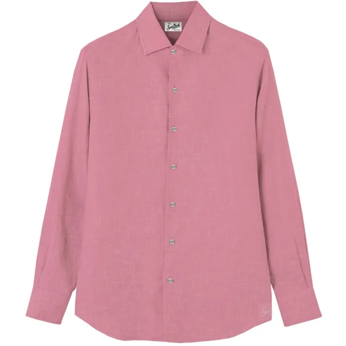 Camicia in Lino  Mc2 Saint Barth Rosa art. Raphael Linen Vintage 23, foto 1 di 1