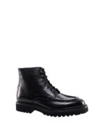Polacchetto Stivaletto Doucal's Uomo in Pelle Nera DU2711PHILUF188NN00 Triumph Nero Combat Boot - immagine 2