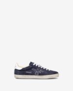 Sneakers Premiata Uomo in Camoscio Blu art. Steven 6643