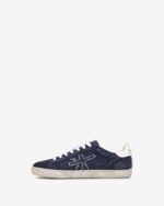 Sneakers Premiata Uomo in Camoscio Blu art. Steven 6643 - immagine 3
