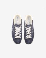 Sneakers Premiata Uomo in Camoscio Blu art. Steven 6643 - immagine 4