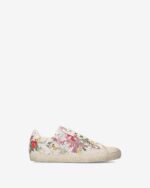 Sneakers Premiata Donna in Pelle Stampata Fiorata art. Stevend 8056