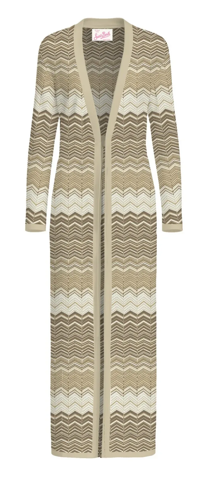 Cardigan CopriCostume Mc2 Saint Barth Oro art. Tonia Sea Wave Lurex 11L, foto 1 di 1