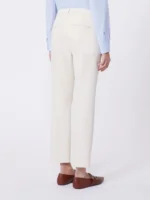 Pantaloni MaxMara Weekend in tela mista viscosa avorio art. WKDUVA - immagine 3