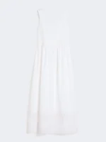 Abito MaxMara Weekend  smanicato in popeline di cotone bianco art. WKDGOLA