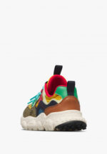 Sneakers Flower Mountain For Naturino Kids in Pelle Multicolor art. Yamano 3 Junior 2N10 Brown Yellow - immagine 4