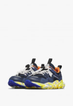 Sneakers Flower Mountain For Naturino Kids in Pelle e Mesh Blu art. Yamano 3 Junior 1C41 Azure - immagine 3