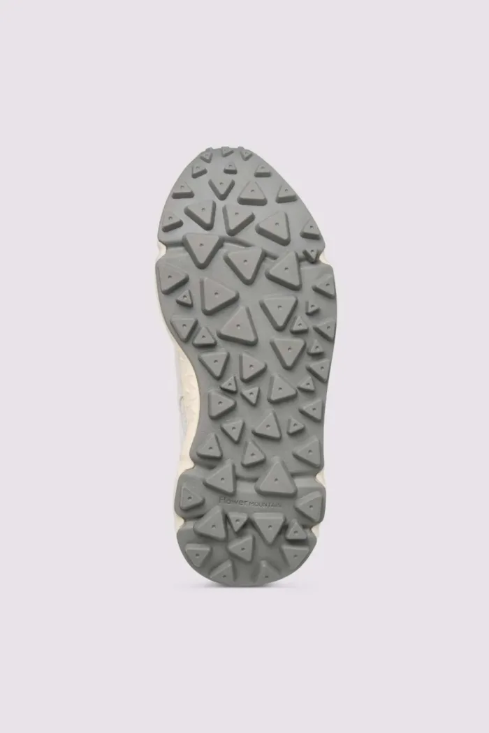 Sneakers Flower Mountain Uomo in Camoscio Avorio e Nylon Bianco art. Yamano 3 Unisex 1N38 0FF WHITE, foto 4 di 4