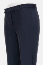 Pantaloni 'S MaxMara in tela misto cotone stretch blu art. UMANITA - immagine 3