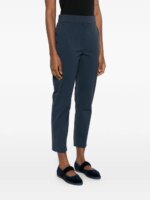 Pantalone MM by MaxMara  in jersey stretch color blu art. MMLPAIO - immagine 3