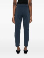 Pantalone MM by MaxMara  in jersey stretch color blu art. MMLPAIO - immagine 4