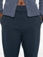 Pantalone MM by MaxMara  in jersey stretch color blu art. MMLPAIO - immagine 5