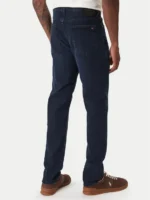 Jeans Slim Uomo Tommy Hilfiger Bleecker Lavaggio Blu Scuro art. MW0MW41906 1BN - immagine 3