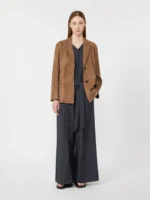 Tuta 'S MaxMara in popeline di cotone color blu marino art. SMMCENTRO - immagine 5