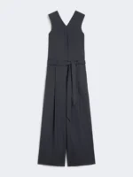 Tuta 'S MaxMara in popeline di cotone color blu marino art. SMMCENTRO