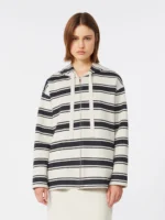 Felpa 'S MaxMara in jersey scuba a righe blu marino art. SMMDREAM - immagine 2