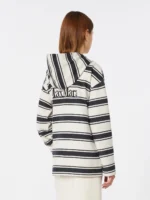 Felpa 'S MaxMara in jersey scuba a righe blu marino art. SMMDREAM - immagine 3