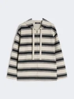 Felpa 'S MaxMara in jersey scuba a righe blu marino art. SMMDREAM