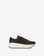 Sneakers Premiata Donna in Pelle Nera e  Dettagli in Camoscio art. Bethcoin 8152