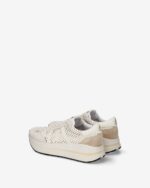 Sneakers Premiata Donna in Pelle Avorio Traforata e Camoscio Avorio art. Bethcoin 8171 - immagine 5