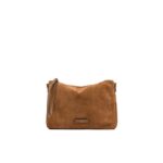 Pochette con Tracolla Media Gianni Chiarini In Camoscio Cammello art. Nora Pouch Caramel