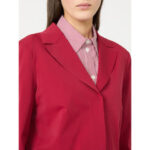 Giacca MM by MaxMara  in jersey stretch color magenta art. MMLPALO - immagine 4