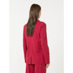 Giacca MM by MaxMara  in jersey stretch color magenta art. MMLPALO - immagine 3