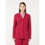 Giacca MM by MaxMara  in jersey stretch color magenta art. MMLPALO