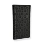 Portafogli Pollini In Pelle Nera Embossed con Bottone  art. TE9000PP02Q2500A - immagine 3