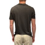 T-shirt in Lino Filippo De Laurentiis Testa di Moro art TSMC JERLIN U190 - immagine 3