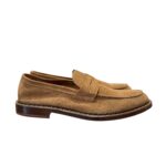 Mocassino Penny Doucal's Uomo in Camoscio Tortora con Fondo Cuoio art. DU2405PHOEUY106MV31